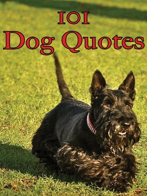 cover image of 101 Dog Quotes